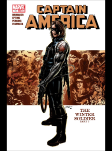 Cover from Captain America #11 by Ed Brubaker
